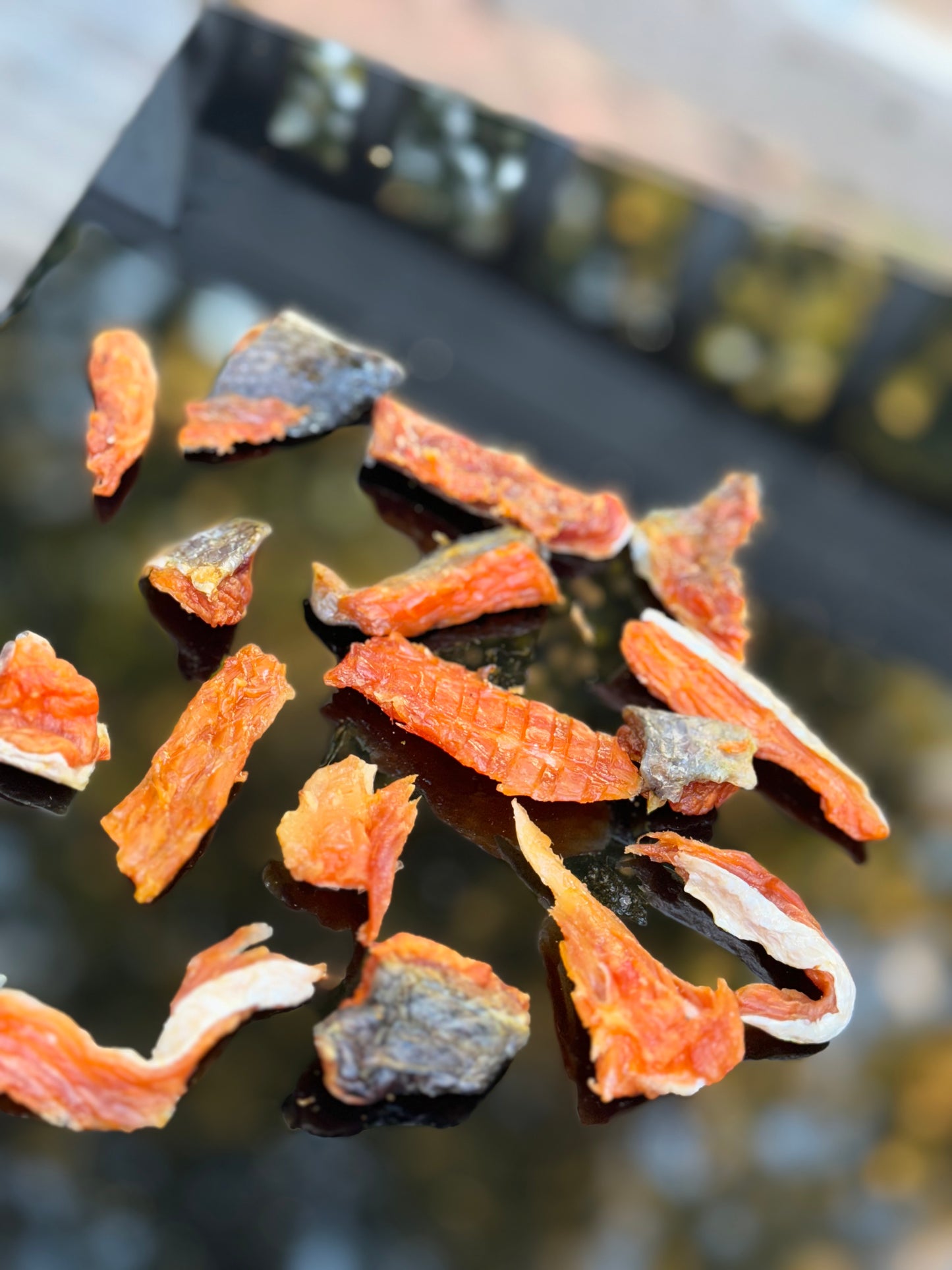 Salmon jerky