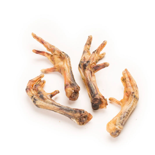 All-Natural Dehydrated Chicken Feet for Dogs